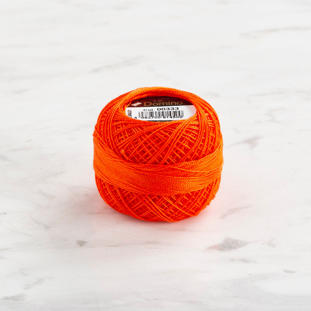 Domino Koton Perle 5gr Turuncu No:12 Nakış İpliği - 4590012-333